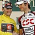 Alejandro Valverde und Frank Schleck